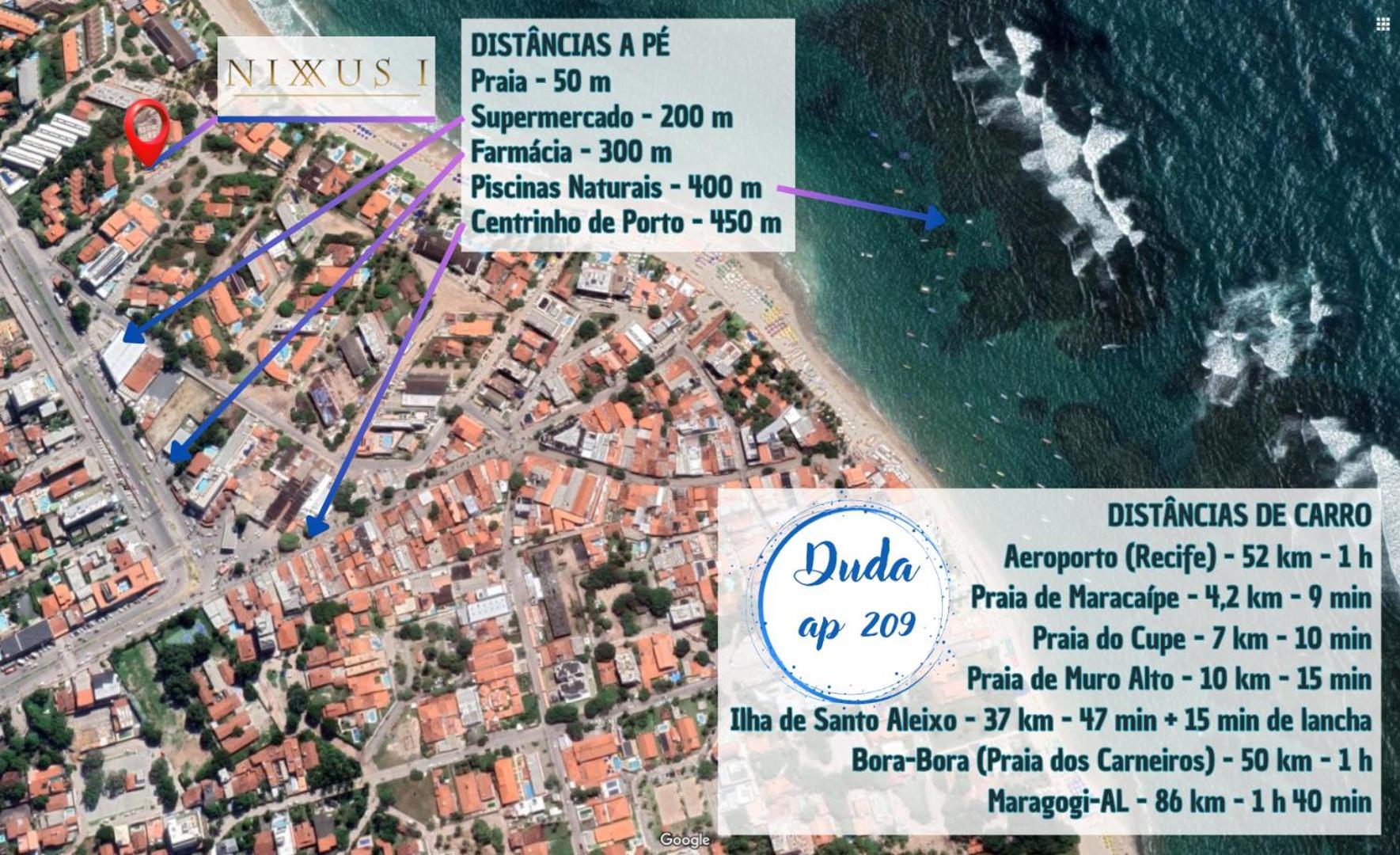 Nixxus - Localizacao De Porto De Galinhas, 3 Minutos Da E 5 Minutos Do Centrinho * Pôrto das Galinhas